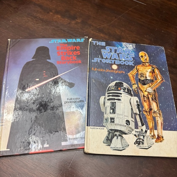 1978 The Star Wars Storybook & 1980 The Empire Strikes Back Storybook Hardbacks - Picture 1 of 15